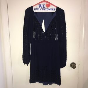 Free People Long Sleeved Dress | Date Night